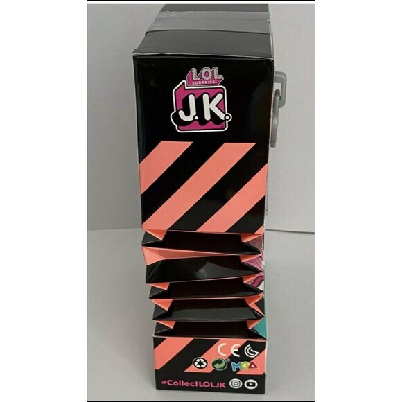 LOL SURPRISE JK NEON Q.T. 15 SURPRISES MINI FASHION DOLL SERIES 1 NEW WITH TAGS - Picture 2 of 3